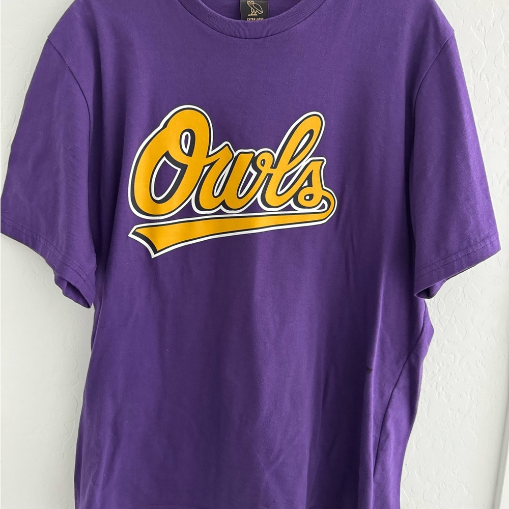 Purple Owls Graphic T-Shirt